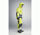 1132 Chaqueta con aislamiento 37.5® impermeable de alta visibilidad clase 3 amarillo/ azul marino