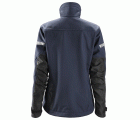 1207 Chaqueta de mujer softshell AllroundWork azul marino/ negro