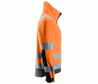 1230 Chaqueta Softshell de alta visibilidad clase 3 AllroundWork naranja/ gris acero