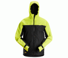 1303 Chaqueta impermeable AllroundWork negro/ amarillo neon