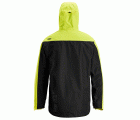 1303 Chaqueta impermeable AllroundWork negro/ amarillo neon