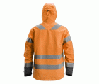 1330 Chaqueta impermeable de alta visibilidad clase 3 AllroundWork naranja/ gris acero