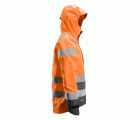 1330 Chaqueta impermeable de alta visibilidad clase 3 AllroundWork naranja/ gris acero