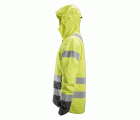 1330 Chaqueta impermeable de alta visibilidad clase 3 AllroundWork amarilla/ gris acero