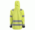 1347 Chaqueta impermeable de alta visibilidad para mujer clase 2/3 AllroundWork amarillo-gris acero