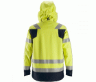 1360 Chaqueta exterior impermeable de alta visibilidad clase 2 ProtecWork amarillo/ azul marino