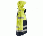 1360 Chaqueta exterior impermeable de alta visibilidad clase 2 ProtecWork amarillo/ azul marino