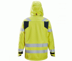 1361 Chaqueta impermeable de alta visibilidad clase 3 ProtecWork amarillo/ azul marino