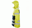 1361 Chaqueta impermeable de alta visibilidad clase 3 ProtecWork amarillo/ azul marino