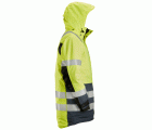 1830 Parka impermeable de alta visibilidad clase 3 AllroundWork amarillo/ gris acero