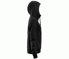 2897 Sudadera mujer con capucha y cremallera completa AllroundWork negro