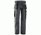 3313 Pantalones largos de trabajo Rip-Stop gris acero