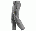 3314 Pantalones largos de trabajo Canvas+ Gris