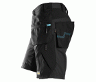 6110 Pantalones cortos de trabajo LiteWork 37.5® con bolsillos flotantes negro