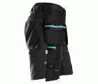 6110 Pantalones cortos de trabajo LiteWork 37.5® con bolsillos flotantes negro