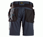 6110 Pantalones cortos de trabajo LiteWork 37.5® con bolsillos flotantes azul marino/ negro