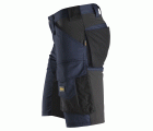 6143 Pantalones cortos de trabajo elásticos Slim Fit AllroundWork azul marino/ negro