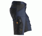 6143 Pantalones cortos de trabajo elásticos Slim Fit AllroundWork azul marino/ negro