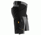 6173 Pantalones cortos de trabajo elásticos AllroundWork grises