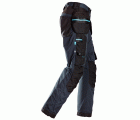 6210 Pantalones largos de trabajo con bolsillos flotantes LiteWork 37.5® azul marino-negro