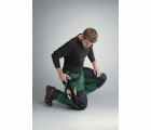 6214 Pantalones largos de trabajo con bolsillos flotantes Canvas+ RuffWork verde forestal-negro