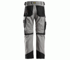 6314 Pantalones largos de trabajo Canvas+ RuffWork gris-negro