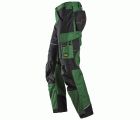 6314 Pantalones largos de trabajo Canvas+ RuffWork verde forestal-negro