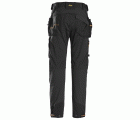 6515 Pantalones largos de trabajo cortaviento GORE® Windstopper® AllroundWork negro