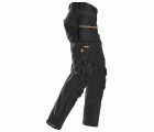 6515 Pantalones largos de trabajo cortaviento GORE® Windstopper® AllroundWork negro