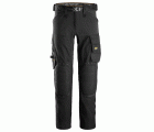 6593 Pantalones lasrgos de trabajo elásticos Rodilleras Capsulized™ AllroundWork color negro