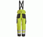 6630 Pantalones largos de trabajo impermeables de alta visibilidad clase 2 acolchados con doble capa 37.5® amarillo / negro