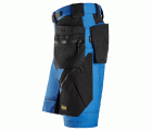 6904 Pantalones cortos de trabajo FlexiWork+ bolsillos flotantes azul