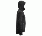 8002 Chaqueta con capucha de forro polar elástico Polartec® Power Stretch® 2.0 FlexiWork negro