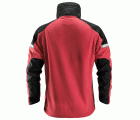 8005 Chaqueta cortavientos con forro polar AllroundWork rojo intenso/ negro