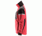 8005 Chaqueta cortavientos con forro polar AllroundWork rojo intenso/ negro