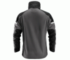 8005 Chaqueta cortavientos con forro polar AllroundWork gris acero/ negro