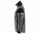 8005 Chaqueta cortavientos con forro polar AllroundWork gris acero/ negro