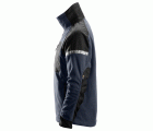 8005 Chaqueta cortavientos con forro polar AllroundWork azul marino/ negro