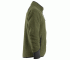 8021 Chaqueta de pelo AllroundWork verde kaki/ negra