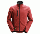 8022 Chaqueta de forro polar Polartec® AllroundWork rojo/ negro