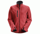 8027 Chaqueta forro polar de mujer AllroundWork Polartec® rojo/ negro