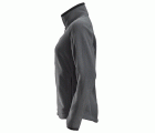 8027 Chaqueta forro polar de mujer AllroundWork Polartec® gris acero/ negro