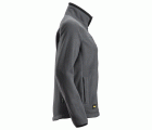 8027 Chaqueta forro polar de mujer AllroundWork Polartec® gris acero/ negro