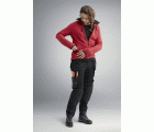 8027 Chaqueta forro polar de mujer AllroundWork Polartec® rojo/ negro