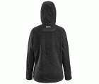 8047 Sudadera con capucha para mujer FlexiWork negro