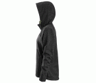 8047 Sudadera con capucha para mujer FlexiWork negro