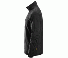 8059 Chaqueta de forro polar con cremallera completa AllroundWork negro