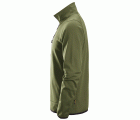 8059 Chaqueta de forro polar con cremallera completa AllroundWork verde khaki