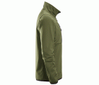 8059 Chaqueta de forro polar con cremallera completa AllroundWork verde khaki