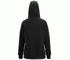 8070 Sudadera AllroundWork con capucha de rizo Polartec® para mujer color negro